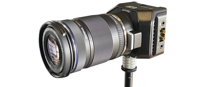 Blackmagic Design Kamera für Bildübertragungen und Hybrideevents