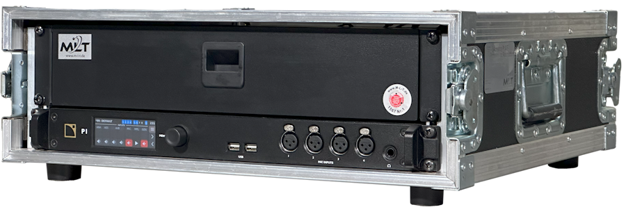 L-Acoustics P1 AVB Messplatform.